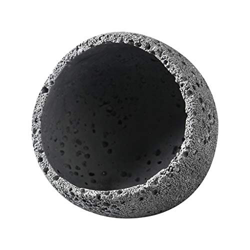 KHUY Vaciabolsillos Moderno, Bandeja Decorativa Centro de Mesa Universo Nórdico Espacio Agujero Llavero Organizador de Llaves Escritorio Escombros Decorativos Creativa Decoración (Color : Gray)