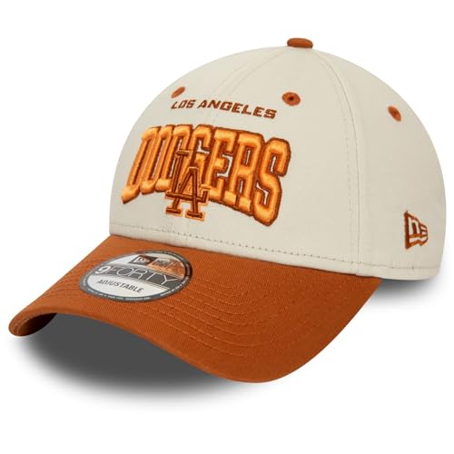 New Era 9Forty Adjustable Cap - Ivory Los Angeles Dodgers