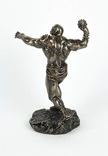 Estatua Cyclops con garrote espinoso acabado bronce 21.27 cm miniatura 3