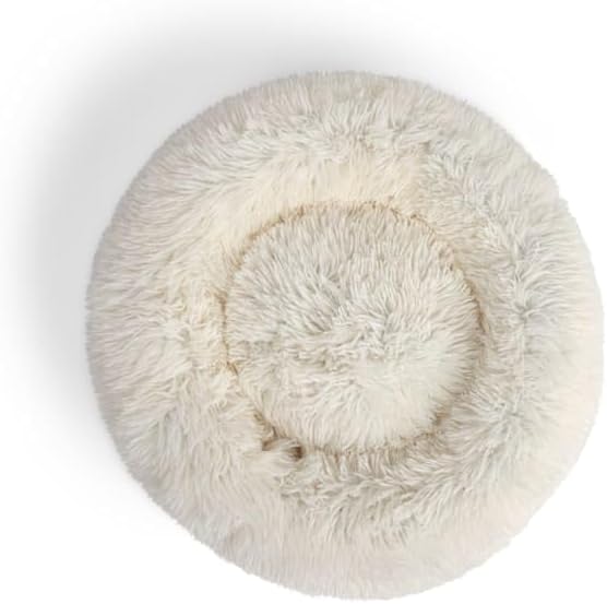 EveryYay by Petco Shag Round Cat Bed 20" L X 18" W X 7" H Small