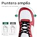 Imagen de SAGUARO Barefoot Mujer Zapatillas Hombre Ligeras y Cómodas Deportivas Casual Calzado Minimalistas Antideslizante Zapatos Descalzos para Diario Urbano Caminar Rojo Talla 45 EU