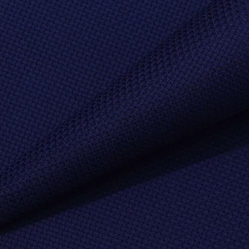 Image of Aida Cloth 11 Count Cross Stitch Fabric,19x28inch (11CT,Navy)