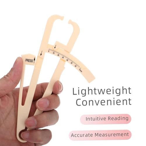 Image of ZIBUYU Body Fat Caliper, Accurate Body Fat Measurement and Skinfold Testing Tool, Reliable Fitness Gauge for Doctors, Trainers, and Nutritionists