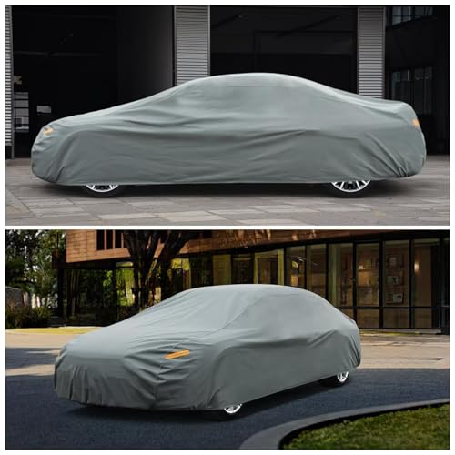 Image of Kayme Heavy Duty Car Cover Custom Fit Infiniti M35 M37 Q70 Waterproof All Weather for Automobiles, Full Exterior Covers Sun Rain UV Protection.（Deliver About 3-10 Days）