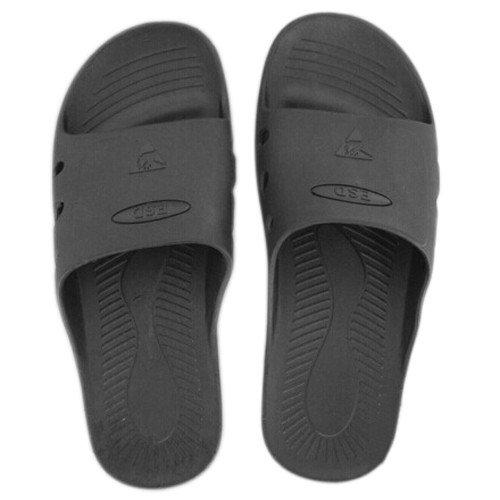 Image of SCHOFIC ANTISTATIC [ESD] SAFE Unisex ESD Slipper /Footwears -Black
