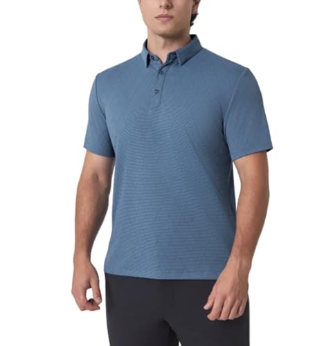 Men's Stretch Moisture Wicking Short Sleeve Polo Shirt