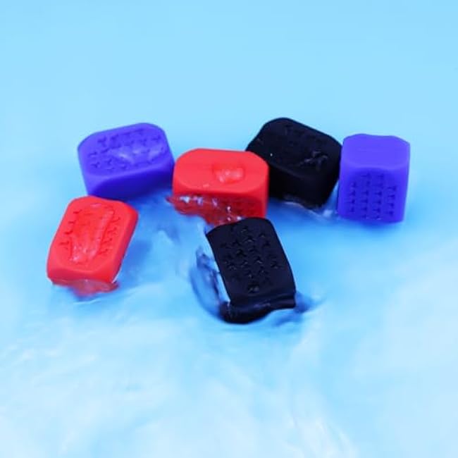 Jaw Exerciser for Men and Women - Jawline Gum for Double Chin Reduction and Toning - Enhance Your Jawline with this Effective Jaw Trainer,6-Piece 3 Resistance Levels