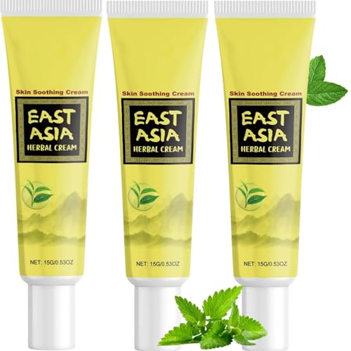 Chinese Body Cream Set 3PCS Skin Care Cream for Neck Hand Body Rich in a Variety of Plant Formula Soothing & Balancing Skins for All Skin Types