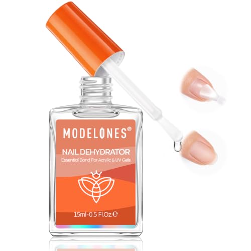 Image of modelones Nail Dehydrator for Base Top Coat, Upgrade Acid-Free Nail Prep
