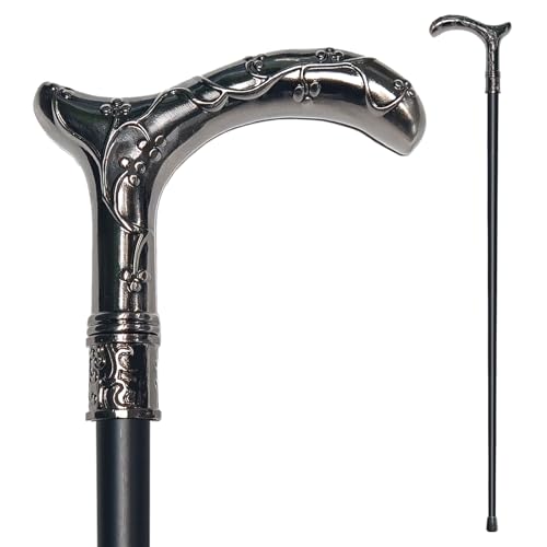 YIVIYAR Walking Cane for Men & Women - Heavy Duty 500+ lbs Capacity, Gothic