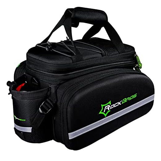 ROCKBROS Bike Trunk Bag 17L-45L Bike Rear Rack Bag Bike Bags for Bicycles Rear Rack Waterproof Bike Rack Bag