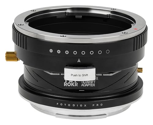 Fotodiox TLT ROKR - Tilt/Shift Adapter for Pentax 645 Auto Focus Lenses to be Compatible with Fuji G Cameras
