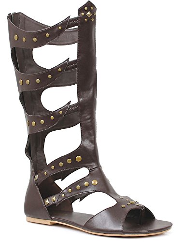 Ellie Shoes - Roman (Brown) Adult Sandals - Small (8-9) - Brown