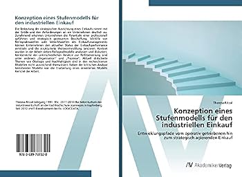 Paperback Konzeption eines Stufenmodells für den industriellen Einkauf [German] Book