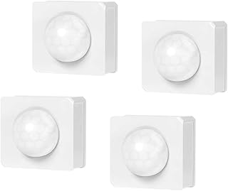 SONOFF SNZB-03 ZigBee Mini Motion Sensor, SONOFF ZigBee 3.0 Hub Required, Wireless Motion Detector Get Alerts or Trigger Lights to Turn on, Works with Alexa/Google Home (4 Pack)