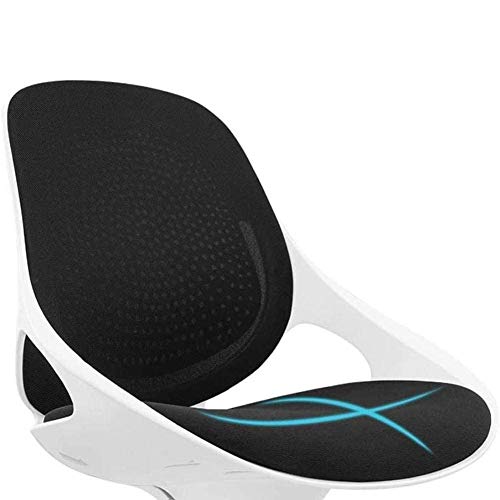 Chaise d'ordinateur ergonomique et confortable pour bureau et dortoir
