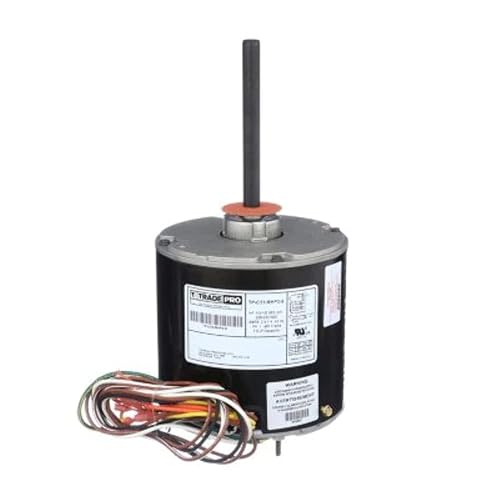 TRADEPRO TP C33 MHP2 - Motor de ventilador de condensador de 8 1 velocidades, 1/5 a 1/3 caballos de fuerza 825 RPM, 208/230 voltios