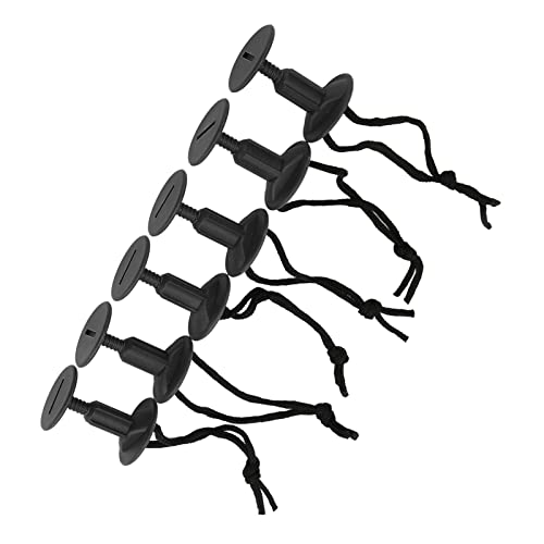 DAUERHAFT Plugue de corda para prancha de surfe, compartimentos destacáveis, resistente, 6 peças, pl