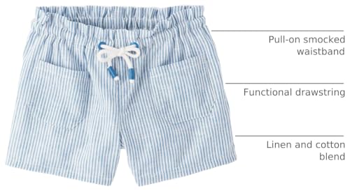 Image of Gymboree Girls and Toddler Tie Front Linen Shorts