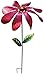 Sunset Vista Designs Large Daisy Spinner Garden Stake, 43-Inches Tall, Pink