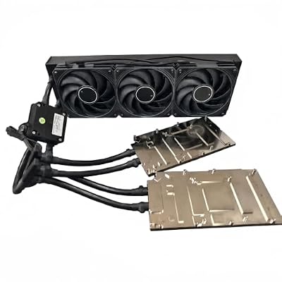 A6000 AIO Dual Card GPU Water Block Liquid Cooling Cooler kit for NVIDIA