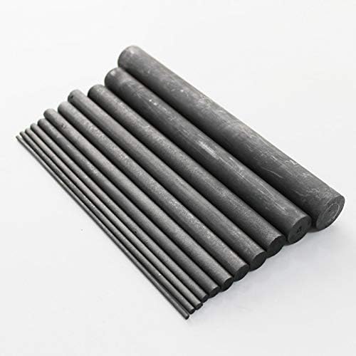 Kamas graphite carbon rod cylinder electrode welding mixing stirring stick melting machined metal thick - (Diameter: 5mm)