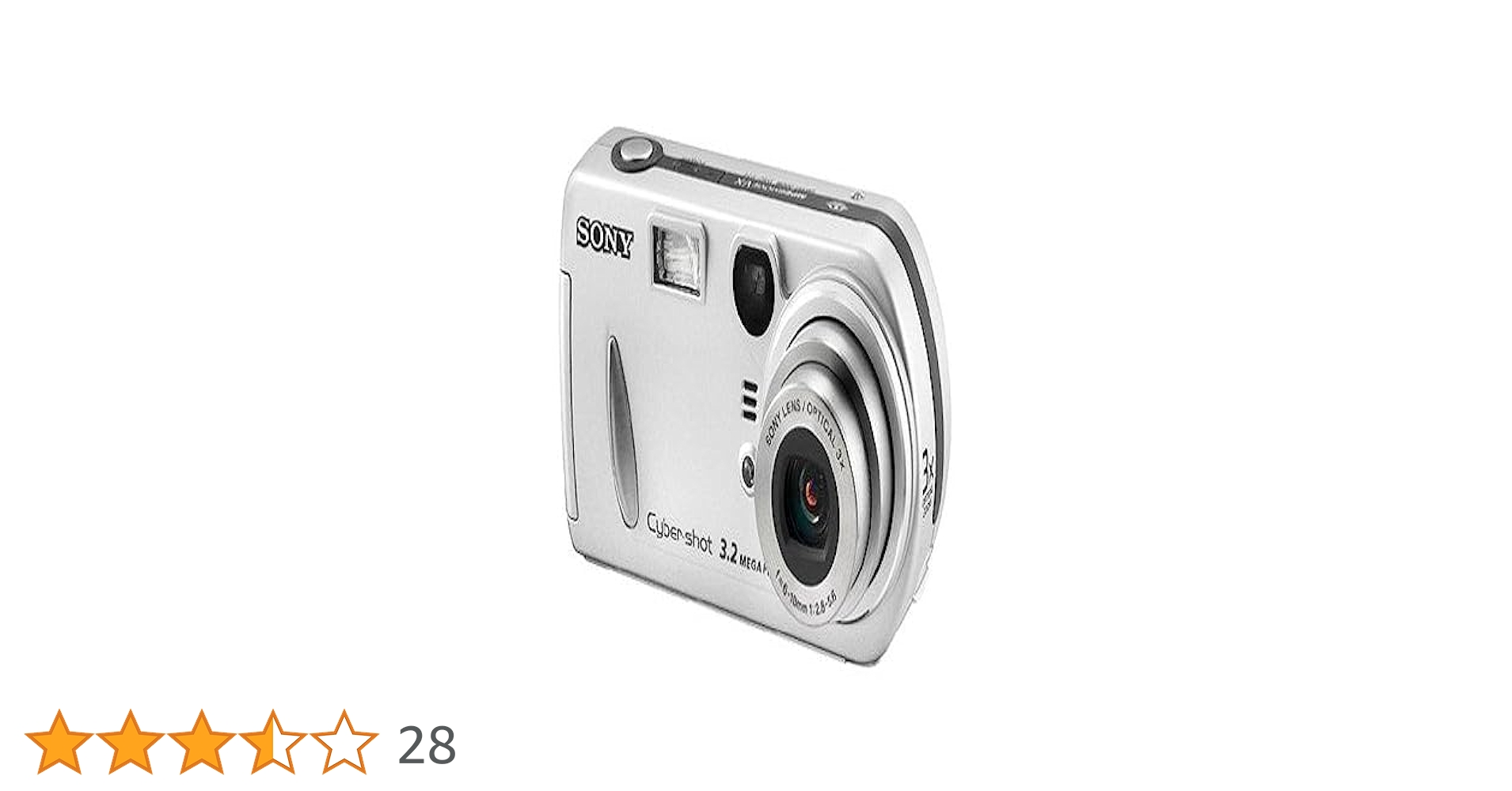 Amazon Canada: Sony DSCP72 Cyber-Shot 3.2MP Digital Camera w