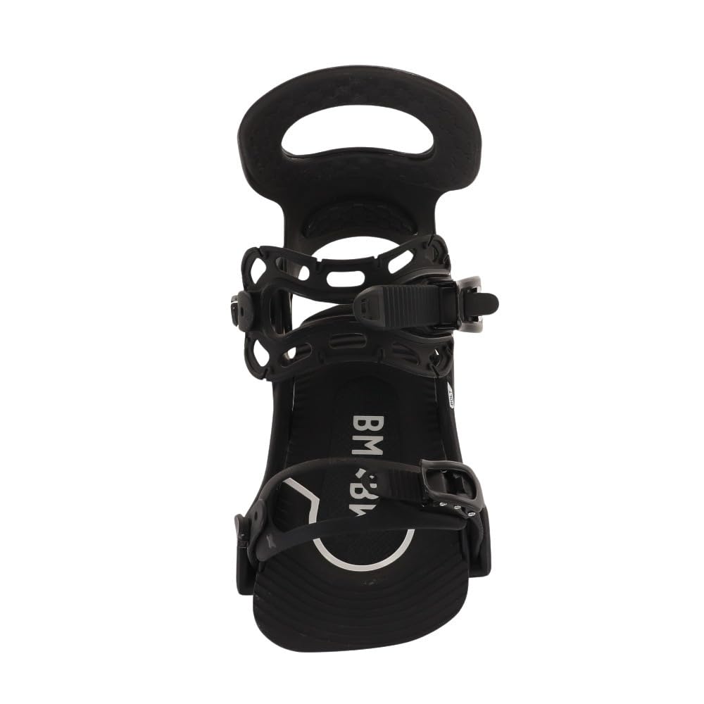 Bent Metal Bolt Snowboard Bindings, M, Black