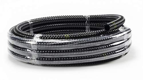 EasyPro Pond Products MNK15B Black Kink-Free Tubing, 1 1/2