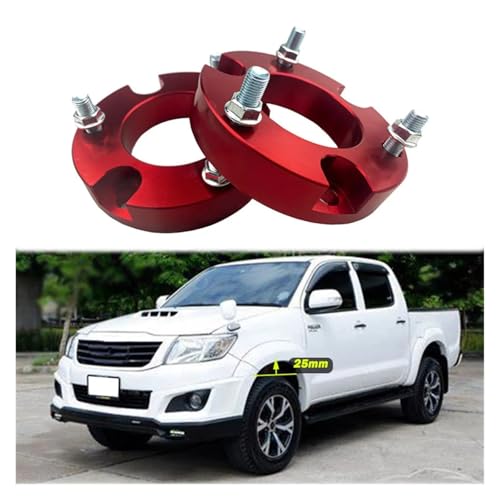 Entretoises de roue et kit de levage avant 25mm pour augmenter la garde au sol du Hilux - 2