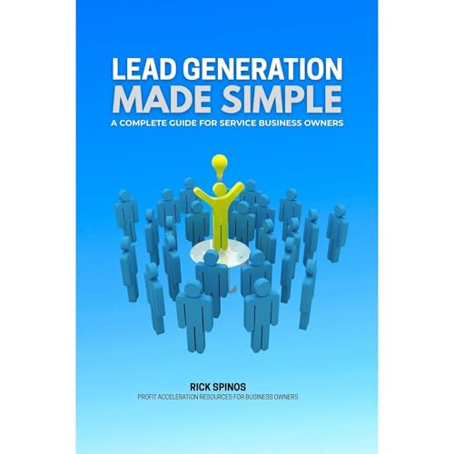 Lead Generation Made Simple Audiolibro Por Rick Spinos arte de portada