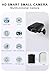Mini Camera - 4K HD Wireless Small Camera - Tiny Indoor Security Cameras with Night Vision & Motion Detection, APP Control Nanny Cam for Home, Office, Baby, Pet Monitoring, Miniguard Cam, 2.4GHz WiFi