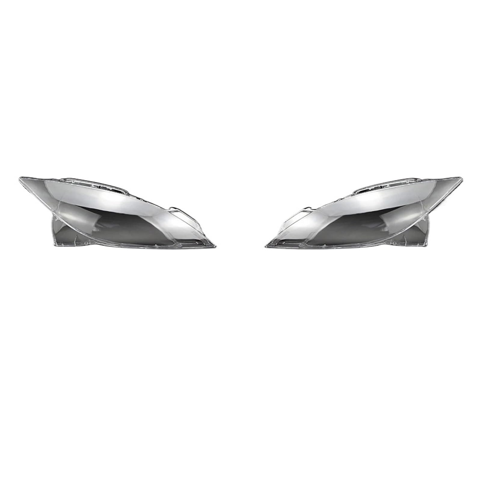 Couvercle d'objectif de phare pour Mazda 6 2009-2015 en verre transparent la paire