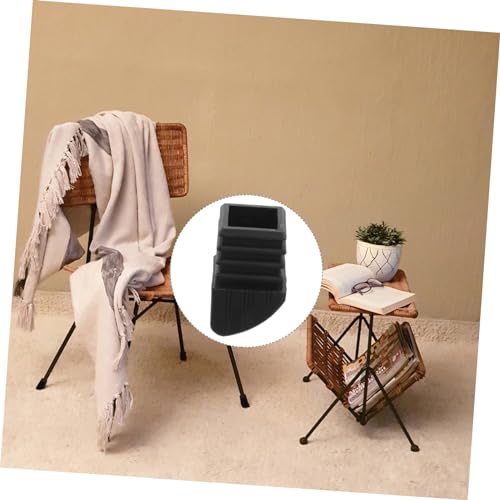 ULTECHNOVO 10Pcs Non Slip Table Leg Protectors for Floors Furniture Leg Caps Floor Protectors for Chairs Tables Cabinets More Noise Reducing Design for Hardwood - Thumbnail 5