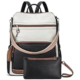 Photo Gallery bostanten zaino in pelle da donna, 0-0 beige, nero e marrone Photo Gallery bostanten zaino in pelle da donna, 0-0 beige, nero e marrone