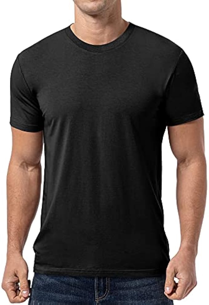 QUALFORT Men's Bamboo T-Shirt