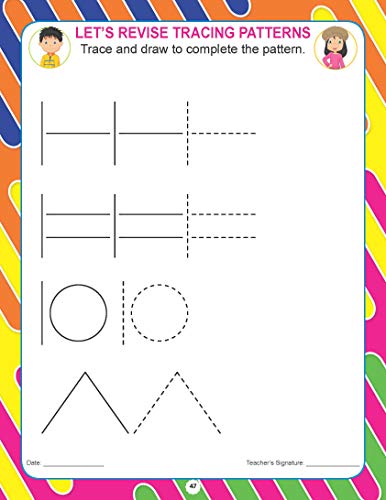 Nursery Pattern Writing Book for Kids Ages 2-5 – Engaging Early Learning Activity Book with Tracing, Handwriting Practice, Pre-Writing Exercises & Patterns to Develop Fine Motor Skills and Early Writing Confidence