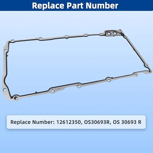 Image of OS30693R Oil Pan Gasket Set for Chevy Silverado 1500 2500 3500 Express Suburban Tahoe Camaro 4.8L 5.3L 5.7L 6.0L 6.2L,GMC Savana Sierra Yukon Envoy,Cadillac CTS Escalade 2001 2006 2012 2013 2014 2015