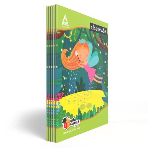 Image of Classmate Long Book - Unruled, 160 Pages, 314 mm x 194 mm - Pack Of 3 Notebook - Unruled