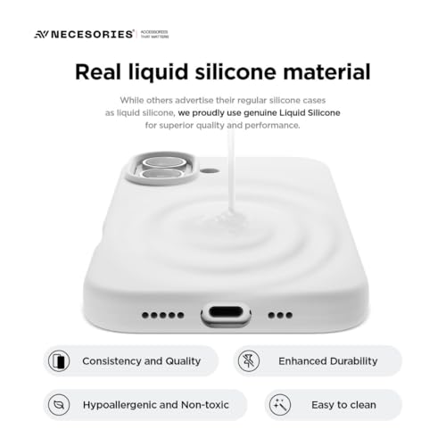 Image of Liquid Silicone Shockproof Case Back Cover for iPhone 17 Air