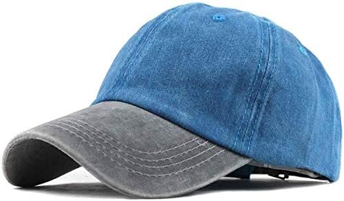 ミニ人格の野球帽 安値 ファッションカウボーイハット野球帽野球帽メンズ レディース ゴルフホッケー日焼け止めギフト秋 Gray Blue Color