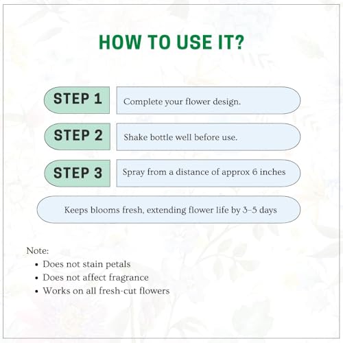 Image of Oasis FloraLife Finishing Touch - Hydrating Multi-Nutrient Formula Spray for Fresh-Cut Flowers - 5.67 Litre