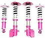 Compatible With/Replacement For Brightt GSP-WHN-095 Godspeed() MonoSS Performance Coilovers Lowering Kit, Fully Adjustable, Mono-Tube Shocks, 16 Way Damping, Outback(BP/BL) 2005-09