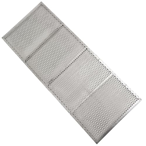 HQHAOTWU 10mm Round Hole Linear Vibrating Screen Sieve Mesh for JG40-95 Double Layer Straight Vibrating Sifter(for Upper Layer)