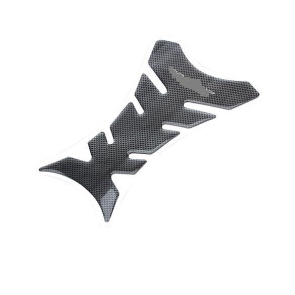 Protection réservoir moto tampon autocollant noir universel
