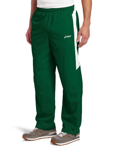 ASICS Men s Caldera Warm-Up Pant (Forest White, Small)