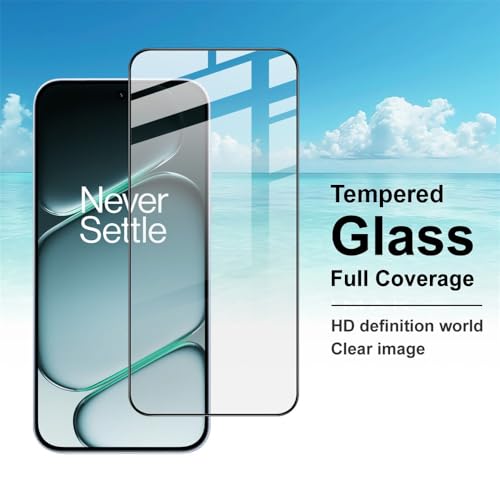 Image of FabeKee Tempered Glass Screen Protector Compatible for OnePlus Nord 6 | Front And Back Screen Guard With camera lens protector Combo