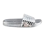 Wellness und Spa Schuhe Modell Pisa (41, Silber)