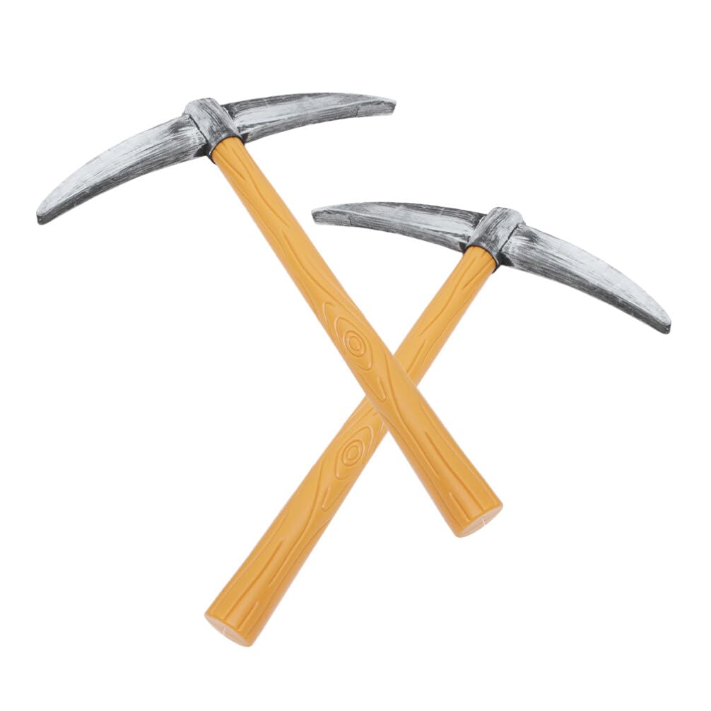 2pcs Foam Toy Dwarf Costume Gnome Cosplay Spade Trick Props Faux Model for Halloween Carnival Costume Stage Performance