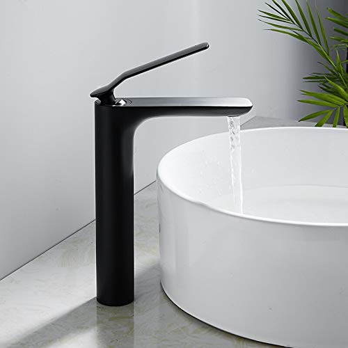 Robinet de lavabo mitigeur en laiton noir pour créer un havre de paix dans votre salle de bains